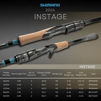 Gambar Joran Shimano Instage 2024 garansi resmi - B66ML dari galery pancing pky undefined 1 Tokopedia