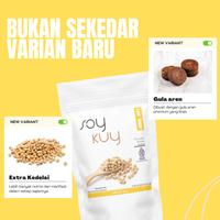 Gambar Susu Kedelai Bubuk SoyKuy Minuman Sehat 200 gram - Strawberi, 50 gram dari SoyKuy Susu Kedelai undefined 4 Tokopedia