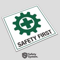 Gambar Stiker Label Rambu Logo K3 Indonesia Disnaker Roda Gerigi Hijau Utamakan Kesehatan Dan Keselamatan Kerja Safety First - Dengan Tulisan, L dari INDOPOSTER undefined 2 Tokopedia