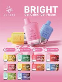 Gambar Elfbar Bright Disposable Pods Upto 6k Puff - DoubleStrawIce dari Nadya Jastip undefined 1 Tokopedia