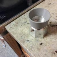 Gambar Dosing Funnel for 1 Cup Moka Pot Bialetti Moka Express Aksesoris  untuk 1 Cup Moka Pot Bialetti Moka Express - S3D - Putih dari 3dkresindo undefined 1 Tokopedia