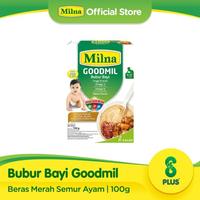 Gambar Ready Stok Milna Goodmil 8+ Beras Merah Semur Ayam 100G Original dari Sahara Market. undefined 1 Tokopedia