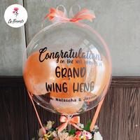 Gambar Bucket Bloom Box | Buket Balon Wisuda | Grand Opening Toko Bloom Box - Merah, Mid dari La Fleuriste undefined 4 Tokopedia
