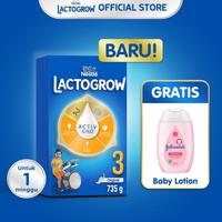 Gambar Nestlé LACTOGROW 3 Plain Susu Box 735g + Baby Lotion dari terisshopp undefined 1 Tokopedia