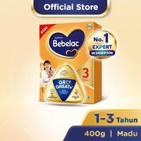 Gambar Terbaru Bebelac 3 Madu Susu Pertumbuhan Bubuk 400 Gr Original dari Sahara Market. undefined 3 Tokopedia