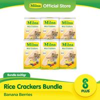 Gambar Ready Stok Bundling Milna Rice Crackers Original - Apple Orange dari Sahara Market. undefined 2 Tokopedia