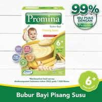 Gambar Terlaris Paket Promina Bubur Bayi 6+ 120 Gr 2 Pcs - Smooth Kacang Hijau & Pisang Susu Original dari Sahara Market. undefined 2 Tokopedia