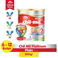 Gambar SUSU CHILMIL PLATINUM 800GR CHIL*MIL TAHAP 2 6-12 BULAN 800 GRAM - 2 Kaleng dari terisshopp undefined 1 Tokopedia