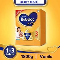 Gambar susu bebelac 3 untuk bayi usia 1-3tahun 1800gr - vanila dari terisshopp undefined 1 Tokopedia