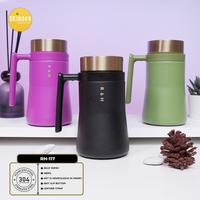 Gambar Orinoco Mug Gelas Vacuum Flask Stainless 480 ML with Handle Mug Coffee Tahan Panas dan Dingin Double Wall RH-117 - Purple dari Kioslunchbox bogor undefined 1 Tokopedia