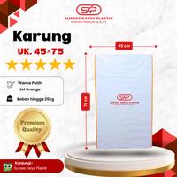 Gambar Karung Plastik 45 x 75 cm Kualitas Premium, Karung Plastik 45x75 cm, Karung Plastik 25kg, Karung Beras 25kg, Distributor Terpercaya di Sukses Karya Plastik dari SUKSES KARYA PLASTIK undefined 1 Tokopedia