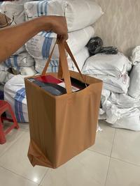 Gambar Tas Belanja Indomaret Alfamart Size Super Jumbo 40x50x10| Tas Spunbond - Hitam dari Doy. Spunbond undefined 5 Tokopedia