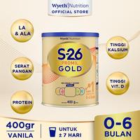 Gambar Promo S-26 Promil Gold Tahap 1 Susu Formula Bayi 0-6 Bulan 400 G Original dari Sahara Market. undefined 2 Tokopedia