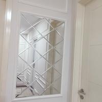 Gambar 60x120 kaca cermin custom bevel 1cm tebal kaca 5mm dari Vino Kaca undefined 3 Tokopedia