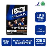 Gambar ~Harga Special~ L-Men Gain Mass Chocolate / Taro / Banana 225 gram - Suplemen Penambah Massa Otot Tinggi Whey Protein Buruan Sebelum Kehabisan dari kinagara'mart undefined 1 Tokopedia
