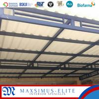 Gambar Kanopi baja ringan alderon double layer tahan panas dan hujan - bahan kedap suara hujan dari Maximus Elite undefined 3 Tokopedia