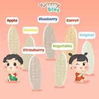 Gambar Terbaru Yummy Bites Baby Rice Crackers 50 Gr Best Seller - Apple dari Sahara Market. undefined 1 Tokopedia