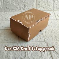 Gambar Dus kue R2A dan R2K Coklat  Tutup penuh ECERAN per 10 pcs - R2K dari Anugrah Plastik_NEW undefined 5 Tokopedia