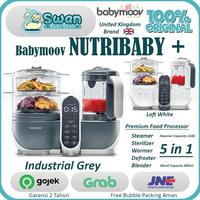 Gambar KUUNA BABYMOOV NUTRIBABY PLUS / FOOD PROCESSOR / FOOD MAKER - Industrial Grey dari Little Kuuna undefined 1 Tokopedia