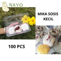 Gambar Mika sosis KECIL (100 pcs) - Mochi isi 3 ekonomis - Hotdog - Donat dari Nayo Topgrosir undefined 2 Tokopedia