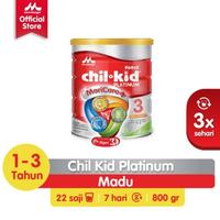 Gambar SUSU CHILKID PLATINUM RASA MADU 800GR 800 GRAM CHIL*KID MORINAGA 1-3 - 3 KALENG dari terisshopp undefined 1 Tokopedia