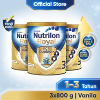 Gambar KUUNA PAKET 3 -NUTRILON ROYAL 3 SUSU PERTUMBUHAN 1-3 THN VANILA 800G dari Little Kuuna undefined 1 Tokopedia
