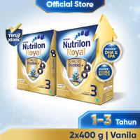 Gambar Paket 2 - Nutrilon Royal 3 Susu Pertumbuhan 1-3 Thn Vanila 400gr dari terisshopp undefined 1 Tokopedia