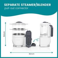 Gambar KUUNA BABYMOOV - NUTRIBABY PLUS BLACK| FOOD PROCESSOR BAYI / BLENDER dari Little Kuuna undefined 2 Tokopedia