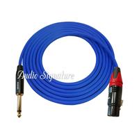 Gambar Kabel Mic CANARE L2T2S BIRU Jack Socket XLR Female To Akai Mono 6.5mm 1-30 Meter - 1 METER dari AUDIO SIGNATURE undefined 1 Tokopedia