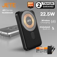 Gambar JETE A11 Wireless Powerbank Magsafe Magnetic 10.000 Mah Fast Charging dari Doran Gadget Authorized Shop undefined 1 Tokopedia