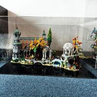 Gambar Box Akrilik Display Lego 10316 Rivendell Castle Lord of The Rings - Hitam dari darien mart undefined 1 Tokopedia