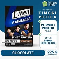 Gambar L-Men Gain Mass Chocolate 225 Gr - Suplemen Penambah Massa Otot Tinggi Whey Protein - Bpom & Halal Certified Terlaris dari James undefined 2 Tokopedia