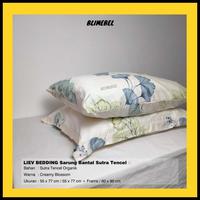 Gambar Harga Promo Sarung Bantal Hotel Kingkoil/King Koil Liev Bedding Sutra Tencel Asli - Summer Blue, 55x77cm FRAME dari Kedai Hamdhan undefined 4 Tokopedia
