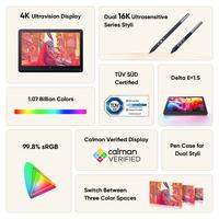 Gambar XPPen Artist Pro 19 (Gen 2) 4K Ultravision Display 18.4-inch Pen Display Drawing Display,with 16k Pressure Levels Stylus,Standard VESA Port,TÜV SÜD Certified,with a Shortcut Key Remote,with a Pen Case Built-in Foldable Stand dari xppen.id undefined 3 Tokopedia
