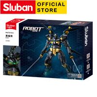 Gambar Mainan Brick Sluban Robot Mecha Black Bat Hero B1052 dari SlubanOfficialStore undefined 5 Tokopedia