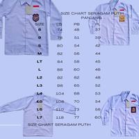 Gambar Seragam putih sekolah SD SMP SMA / polos lengan panjang - Polos, 8 dari Hoffy shop undefined 3 Tokopedia