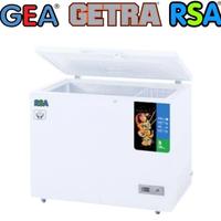 Gambar BOX FREEZER RSA 300LITER CF310 310LITER CHEST FREEZER 300L dari DALVIN ELECTRONIC undefined 4 Tokopedia