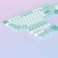 Gambar Keycaps PBT Dye Sub MOA Profile Iceberg Japanese Root dari ThockySupplyBDG undefined 4 Tokopedia
