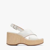Gambar Clarks Manon Wish Leather Sandal Wedges Wanita - Off White - UK 3.5 dari Walkingstar undefined 1 Tokopedia
