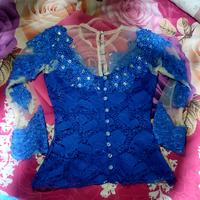 Gambar Preloved Kebaya Modern Modifikasi Full Payet Likenew dari PrelovedByIta undefined 3 Tokopedia