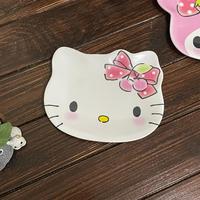 Gambar KAWAII SANRIO Piring Melamin Kecil Bentuk Pompompourin Hello Kitty My Melody | Piring Snack Camilan Buah Cake Potong - my melody dari Mega Indo Grosir undefined 4 Tokopedia