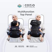 Gambar Cozio baby carrier bayiku.id gendongan hadap luar tanpa hipseat - corals (abu), gendongan+TDP dari Medan Baby Store undefined 2 Tokopedia