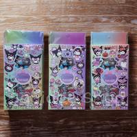 Gambar Stiker Kuromi 1 box isi 96 lembar stiker / All about Kuromi / Kuromi is back dari Squidee Shop undefined 1 Tokopedia