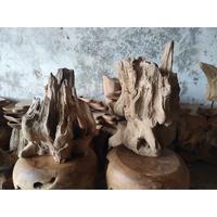 Gambar Patung Abstrak Akar Kayu Jati - Tinggi 40cm, Lebar 30cm dari Kusuma Mebel Jepara undefined 1 Tokopedia