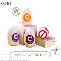 Gambar (Siap Dikirim) Privasii Kobi - Magic Cat Egg / Alat Bantu Pria Not Tenga Snail Cup Onahole dari adzamstore199 undefined 2 Tokopedia