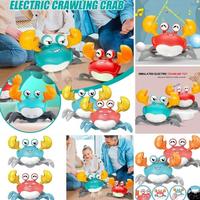 Gambar ! MAINAN ANAK BONEKA KEPITING SENSOR SUARA ~ VOICE WALKING TOY CRAB - - Hijau+3 Baterai dari DJAVA BOY&#39; undefined 3 Tokopedia