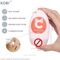Gambar (Siap Dikirim) Privasii Kobi - Magic Cat Egg / Alat Bantu Pria Not Tenga Snail Cup Onahole dari adzamstore199 undefined 1 Tokopedia