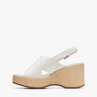 Gambar Clarks Manon Wish Leather Sandal Wedges Wanita - Off White - UK 3.5 dari Walkingstar undefined 2 Tokopedia