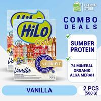 Gambar Twin Pack - Hilo Gold Vanilla 500 Gr - Susu Tinggi Kalsium Terlaris dari Kim Jhono undefined 3 Tokopedia