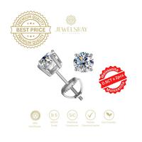 Gambar Anting Darcie Screw Moissanite Earrings Perhiasan Elegant Fancy Diamond Look Jewelry Kawin Tunangan Wedding Engagement Lamaran Married Bridal Jewelsray Intan Permata Luxoela - 0.5 Carat x 2 dari Luxoela undefined 1 Tokopedia